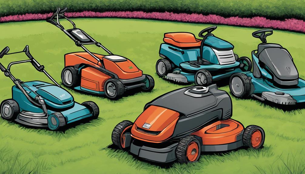 electric push mowers review