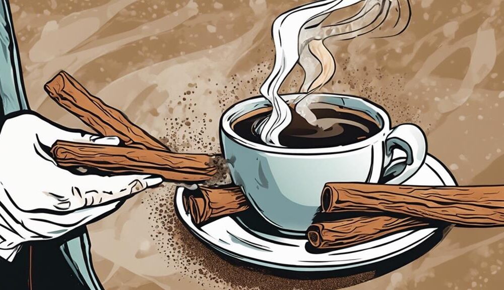 enhancing coffee with cinnamon