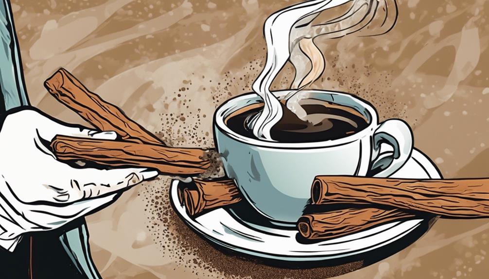 enhancing coffee with cinnamon