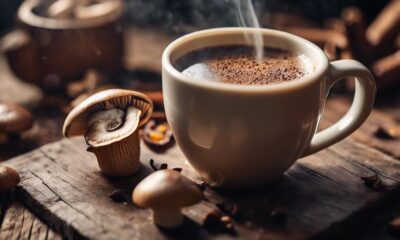 enhancing mushroom coffee flavor