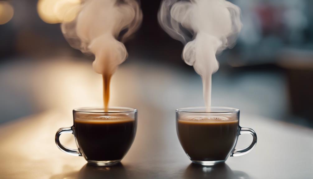 espresso versus regular coffee