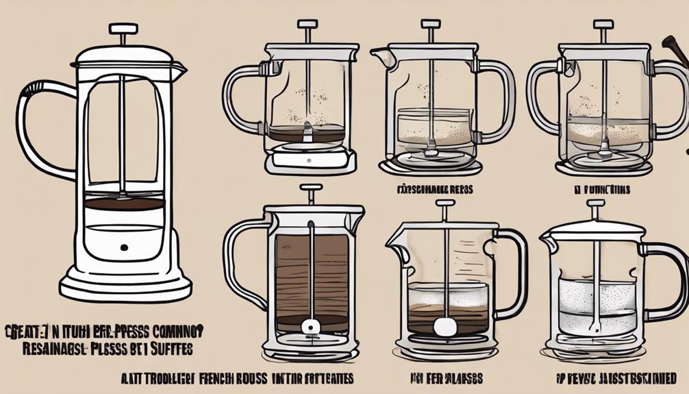 fixing french press problems