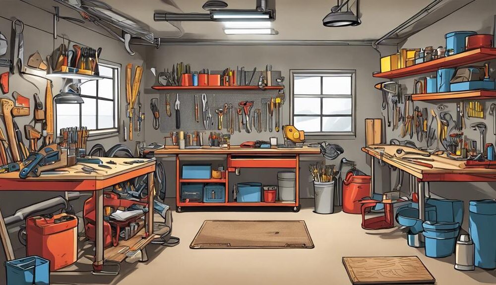 garage workbench organization guide