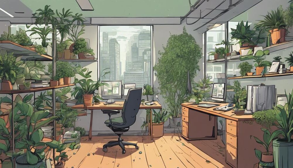 greenery for workplace productivity