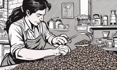 grinding coffee beans without a grinder