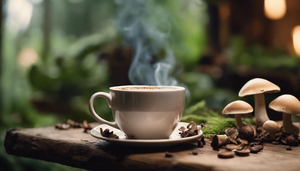 health benefits of mushroom coffee