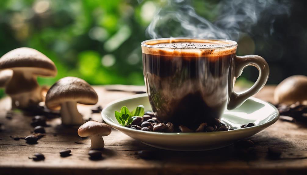 health benefits of mushroom coffee