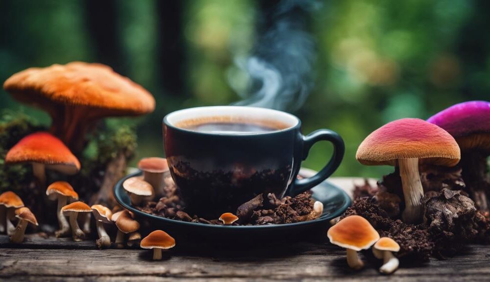 health boosting mushroom coffee