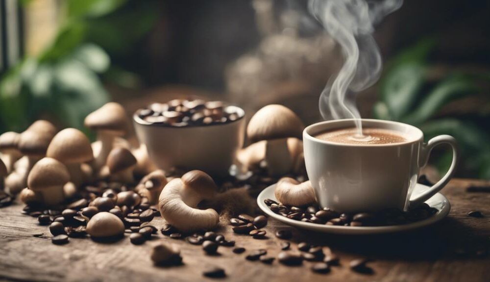 healthier caffeine free mushroom coffees