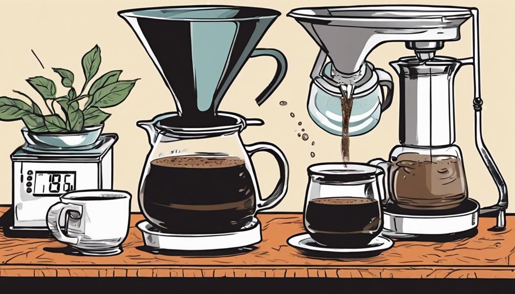 mastering the art of brewing two cups of coffee