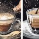 mastering the coffee froth