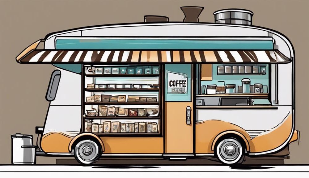 mobile coffee trailer business