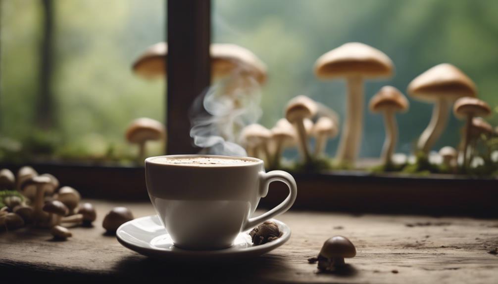 mushroom coffee aids bloating