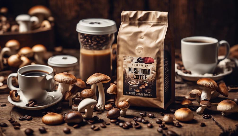 mushroom coffee brand highlights