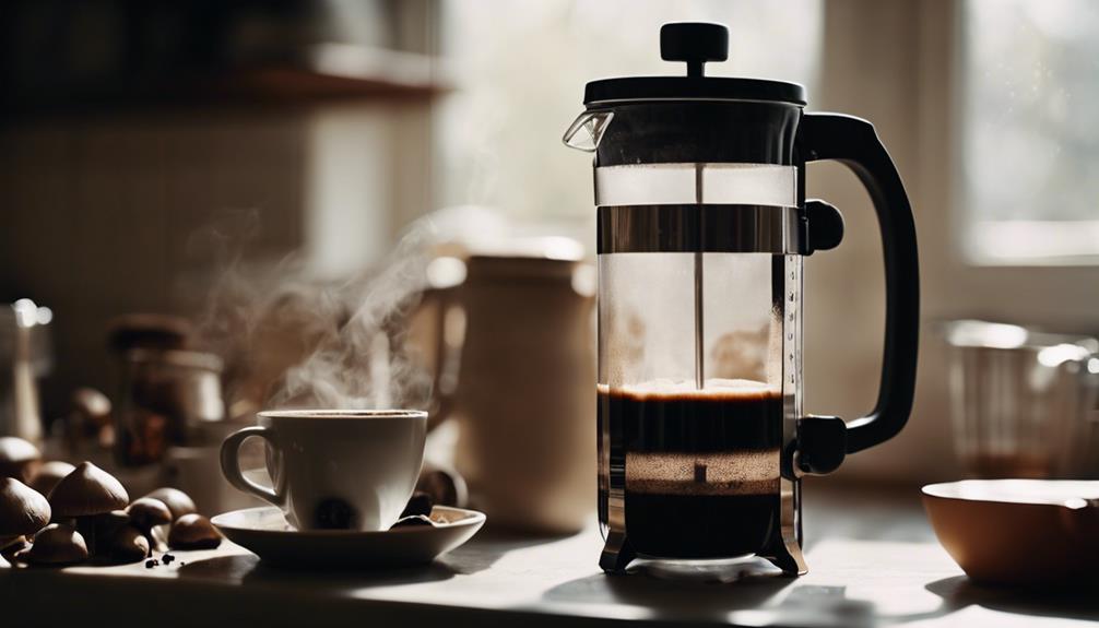 mushroom coffee brewing techniques