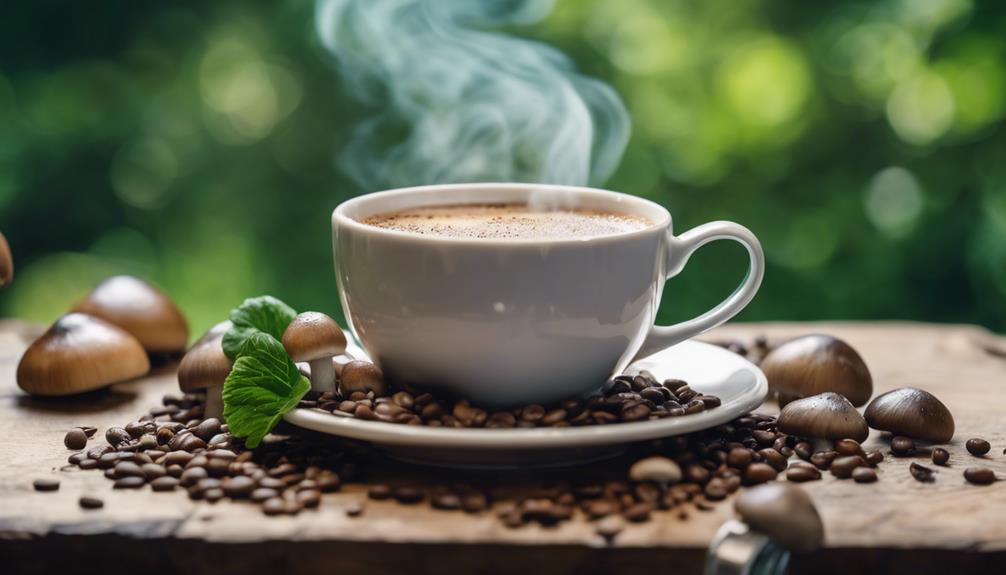 mushroom coffee cholesterol effects