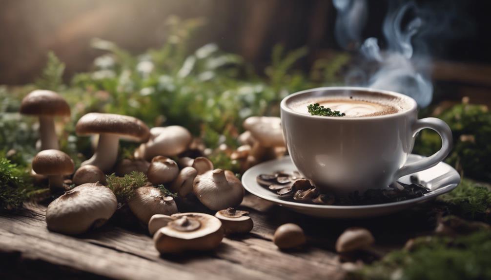 mushroom coffee digestive benefits