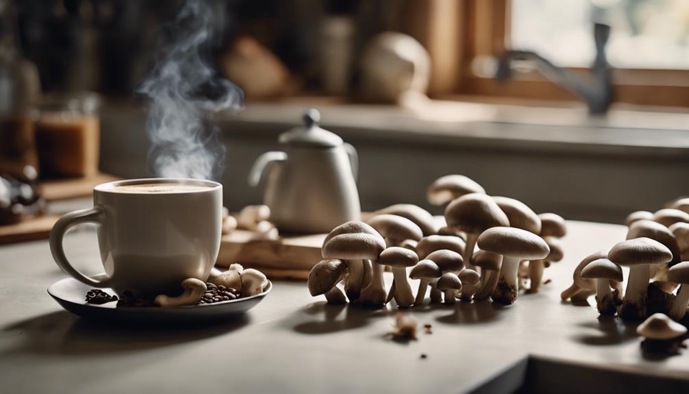 mushroom coffee gut health