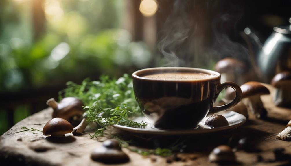 mushroom coffee health advantages