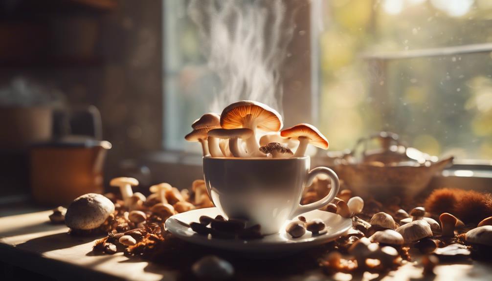 mushroom coffee health advantages