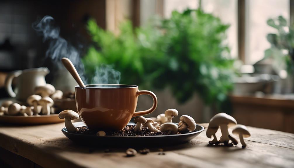 mushroom coffee incorporation tips