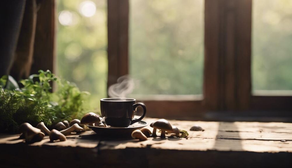 mushroom coffee morning boosters