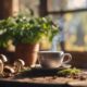 mushroom coffee morning routine