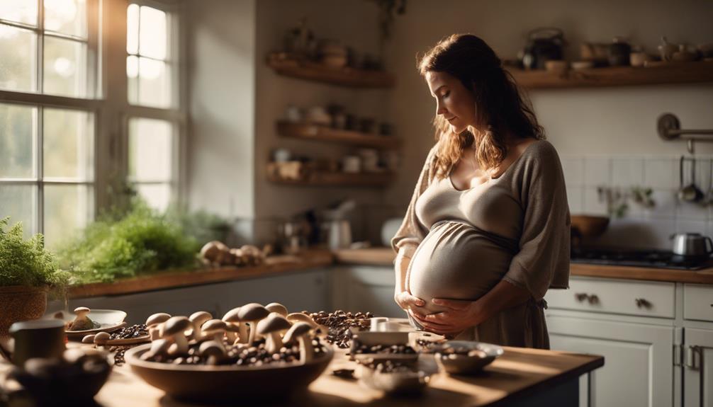 mushroom coffee pregnancy safety