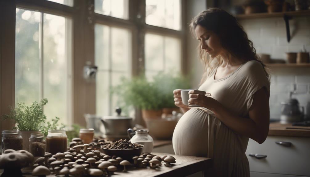 mushroom coffee pregnancy safety