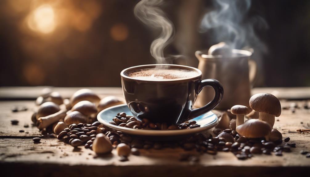 mushroom coffee taste health