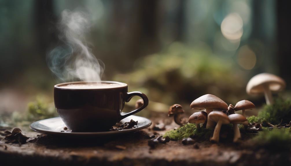 mushroom coffee trend emerges