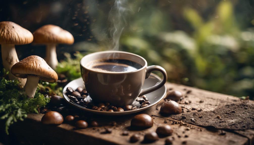 mushroom coffee trend emerges