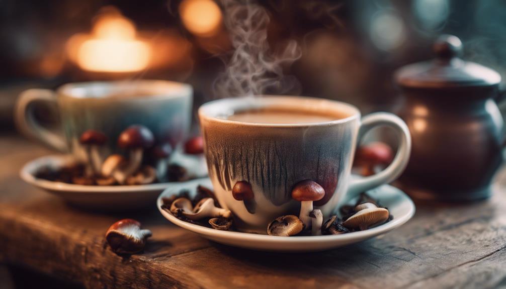 mushroom infused coffee benefits