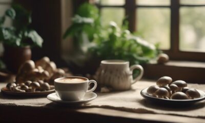 mushroom infused coffee routine