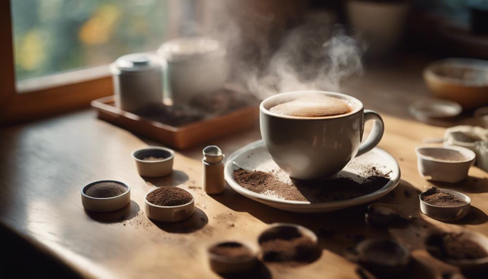 mushroom powder coffee selection