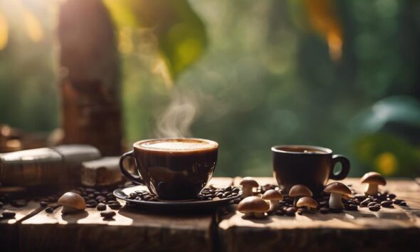 organic mushroom coffee benefits