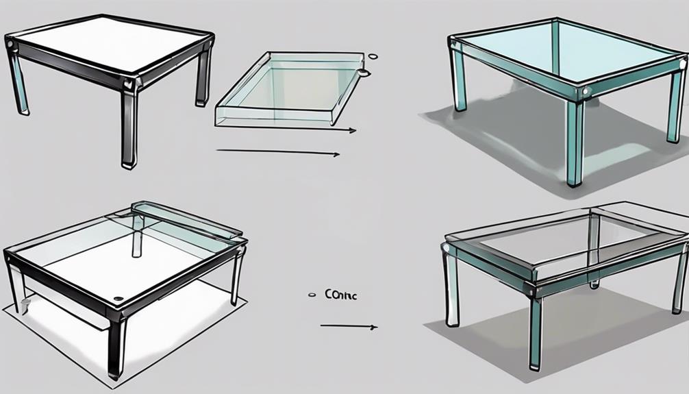 organizing table components effectively