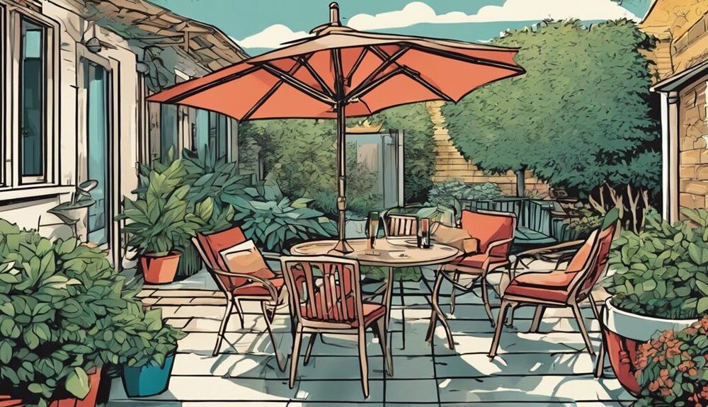 outdoor space umbrella recommendations