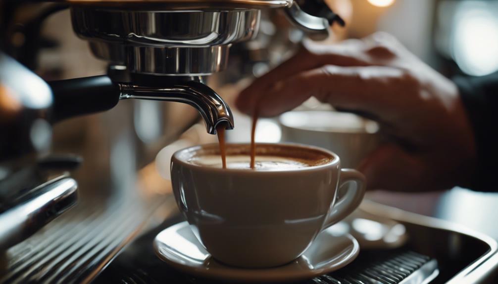 perfect espresso shot technique