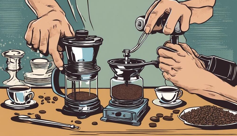 perfecting coffee grinder settings