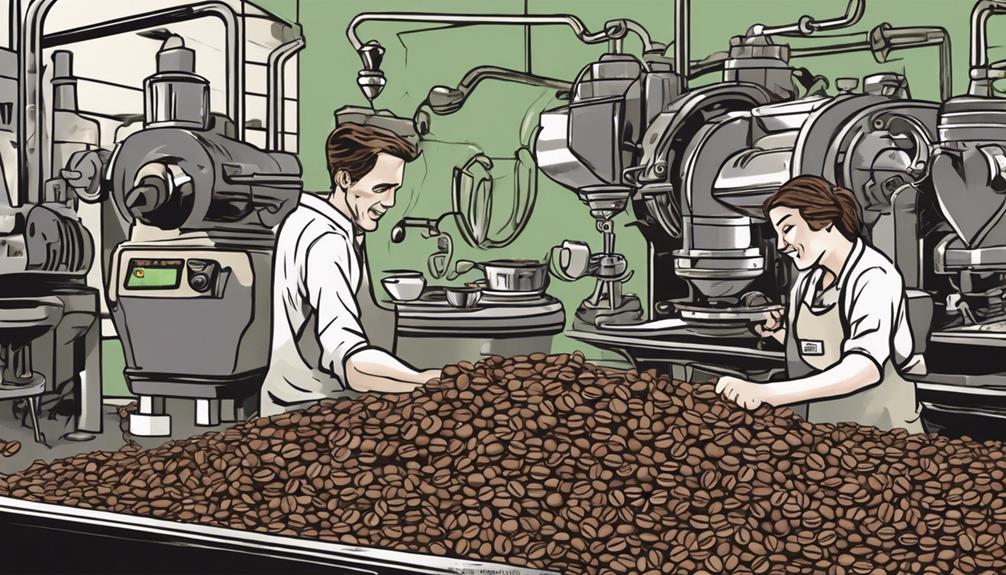 perfecting coffee roasting process