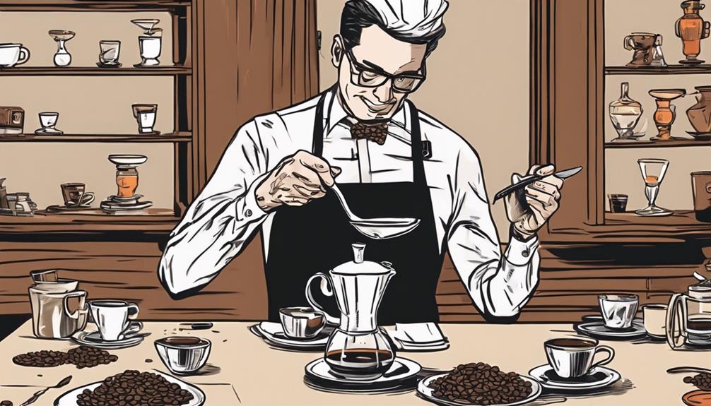 refining coffee tasting skills