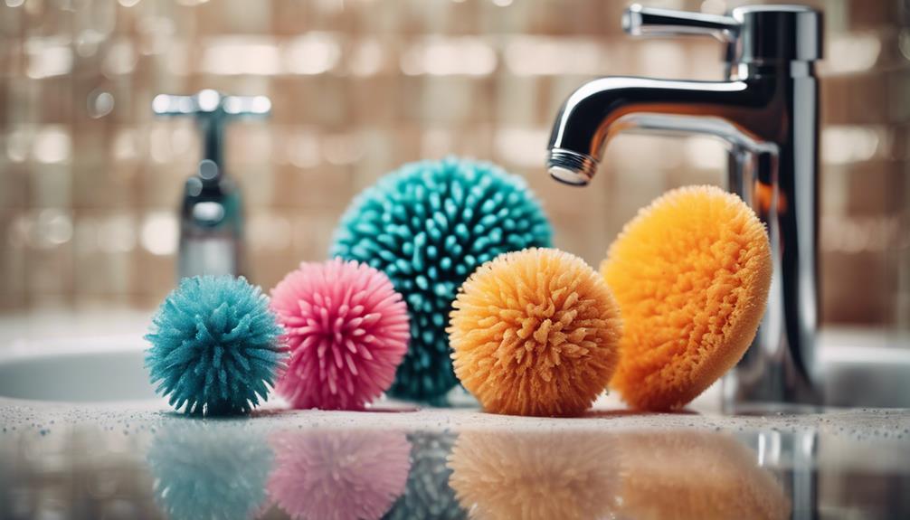 shower scrubber selection factors