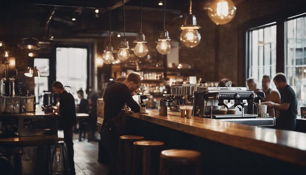 trendy espresso bar locations