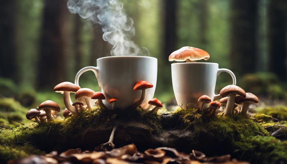 whole mushrooms versus mushroom coffee