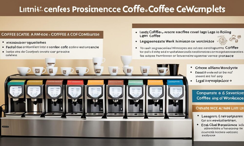 The legal requirements for providing coffee in the workplace