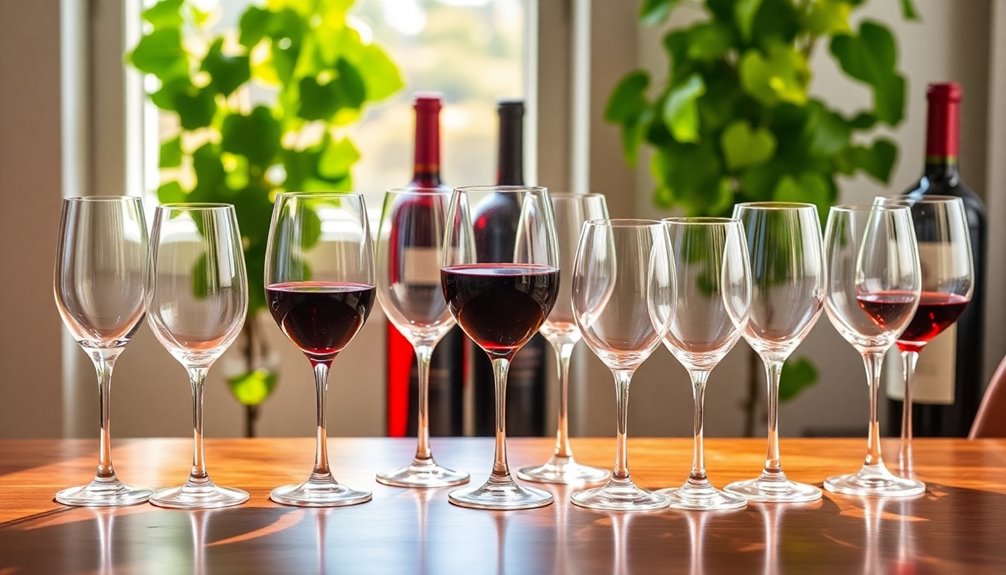 choosing the right wine glasses