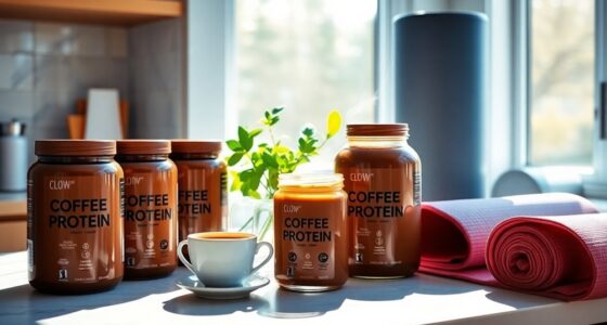 coffee infused protein powders energize