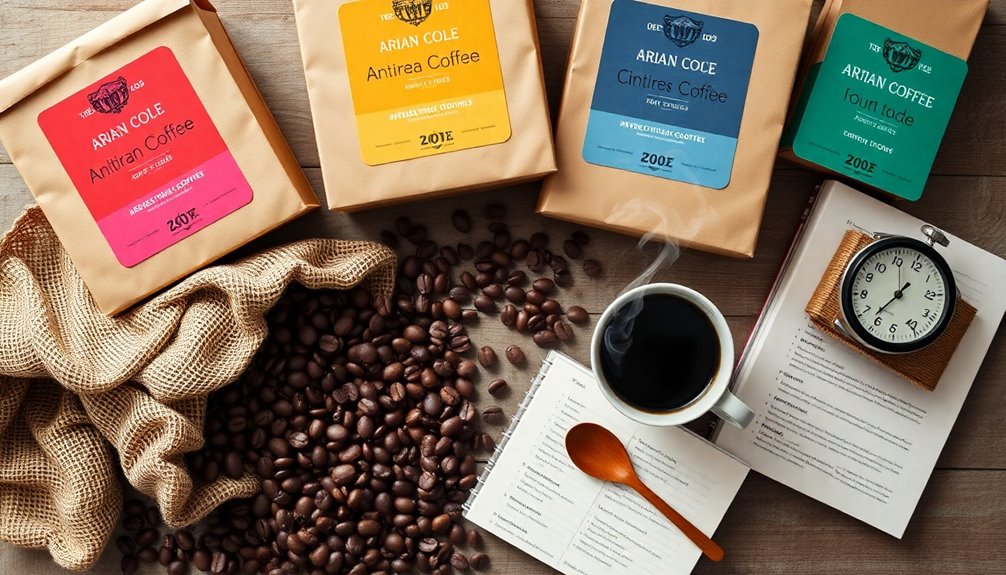 coffee subscription box selection