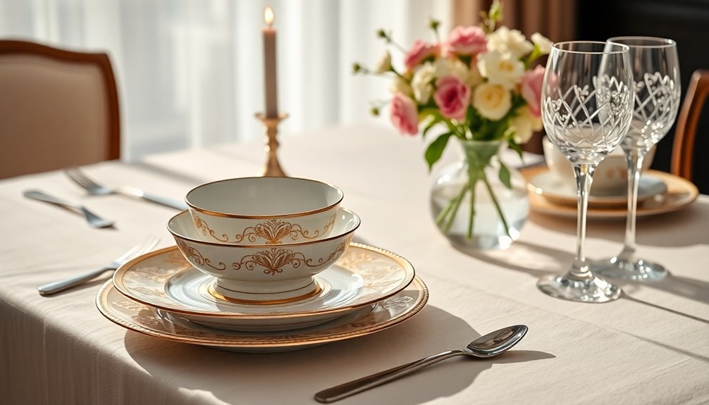 dinnerware set selection criteria